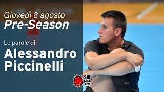 Pre Season  Il ritorno di Alessandro Piccinelli a Perugia [upl. by Ecniuq743]