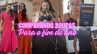 COMPRANDO ROUPA FIM DE ANO🤍  roupa de natal e roupa de ano novo  encontrei roupas baratas  parte1 [upl. by Dryfoos]