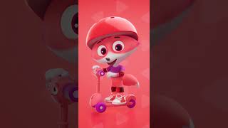 Foxtails journey on a scooter 🛵 — Beadies — Nursery Rhymes amp Songs for kids [upl. by Garreth]