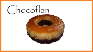 RECETA Como hacer CHOCOFLAN pastel imposible [upl. by Neladgam]