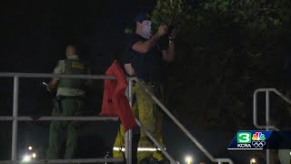 Fire crews search Lake Natoma for missing kayaker [upl. by Gratia664]