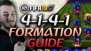 FIFA 18 WM 4141 FORMATION GUIDE  Meine LIEBLINGSFORMATION [upl. by Eilrahs17]