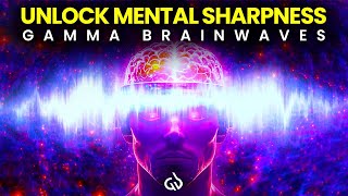 Gamma Brainwave Stimulation Binaural Beats to Unlock Mental Sharpness amp Clarity [upl. by Mulford]