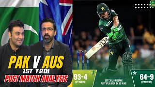 PAK vs AUS 1st T20  Post Match Analysis  Pakistan vs Australia 1st T20  Aus beat Pak 1st T20 [upl. by Ayahs513]