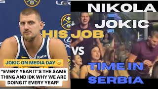 Nikola Jokic between JOB and Time in Serbia How [upl. by Cissej]