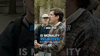 Cliffe Knechtle Debates Atheist on Moral Relativism  cliffeknechtle christian shorts [upl. by Norre]