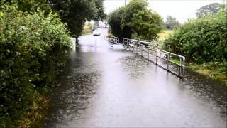 Car stuck in Trescott Ford [upl. by Yemrots796]