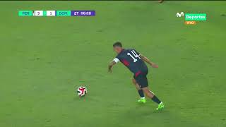 PERÚ vs R DOMINICANA GOLAZO de JEAN LÓPEZ que pone el descuento  AMISTOSO INTERNACIONAL 🇵🇪⚽️🇩🇴 [upl. by Nael]