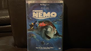 Opening to Finding Nemo 2003 2Disc Collector’s Edition DVD And Walkthrough [upl. by Ocirema]