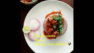 Ragi Sangati with Chicken Curry  Rayalaseema special  Shilpa Reddy Cuisine  Healthy Food [upl. by Ursas964]