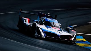 FIA WEC 24h Le Mans 15 BMW M Hybrid V8 onboard [upl. by Jaimie230]