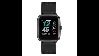 Relogio inteligente Smartwatch Mormaii Life Full Display Preto Molifeab8p a prova dagua [upl. by Liuqa252]