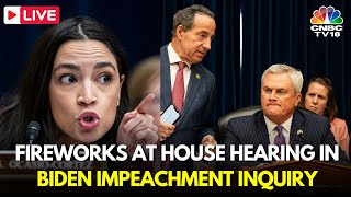 Biden Impeachment Hearing LIVE Fireworks at House Hearing in Joe Biden Impeachment Inquiry  IN18L [upl. by Clayton]