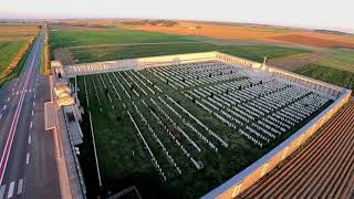 Pozières British Cemetery amp Memorial Somme [upl. by Ahsiekam]