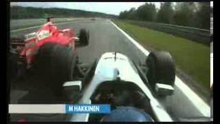 Formula 1 GP Belgio 2000 un sorpasso nella storia il mitico hakkinen [upl. by Pellikka]