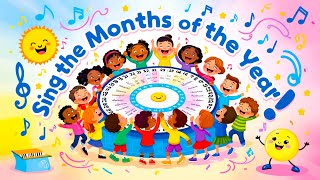 Months of the Year – Sing the Months of the Year 🎶 ChildrensMusic KidsSongs dreamdose99 [upl. by Valente]