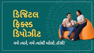 Secure your future with Ujjivan Small Finance Bank’s Digital Fixed Deposits  Gujarati [upl. by Solotsopa]