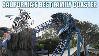 Manta Review Updated SeaWorld San Diego Mack Launch Coaster  Californias Best Family Coaster [upl. by Rawdin423]