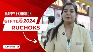 Giftex Exhibition 2024  Ruchoks  Exhibitor Interview [upl. by Allard951]