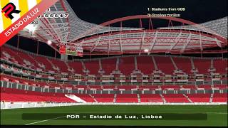 PES 6  Portugal  Estadio da Luz Lisboa Portugal NT SL Benfica [upl. by Brenner]