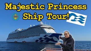 Majestic Princess Cruise Ship Tour 2024 [upl. by Eednahs]