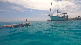 Snorkeling in Cala Blanc Menorca [upl. by Sikleb]