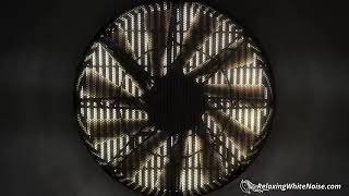 Giant Fan White Noise  Powerful Sound for Focus on Homework Studying Office Work  10 Hours [upl. by Artie]