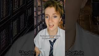 Muggleborn trolls a Pureblood at Hogwarts harrypotter comedy hogwarts tiktok [upl. by Gaskins]