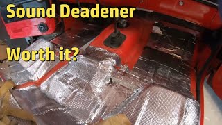 Chevy Squarebody Sound Deadener  Is it worth it [upl. by Chryste]