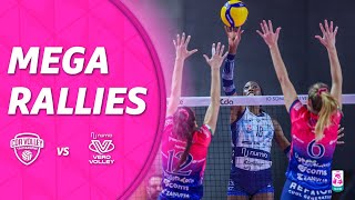 MEGA RALLIES of the match Talmassons  Milano  Serie A1 Tigotà 2425  Lega Volley Femminile [upl. by Assirrec94]