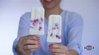 RaspberryLime Yogurt Pops Recipe [upl. by Abad]