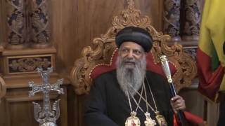 Press Meet of HH Mathias Patriarch at Devalokam Aramana [upl. by Leontine]