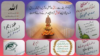 Aqwal e zareen😭😭😭😭😭Quotes in urduUrdu AqwalMotivation Heart Touching [upl. by Meer658]