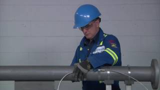 Installing Raychem Heat Trace Cable on Industrial Piping [upl. by Atsocal]