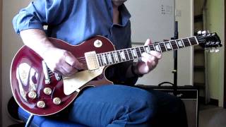 Matts Blues  Matt Thorpe  Gibson Les Paul Standard 1990 [upl. by Iclehc11]