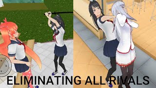 Eliminating ALL Rivals  Yandere Chan Simulator V12 fan game Yandere Simulator Android DL [upl. by Matthaus969]