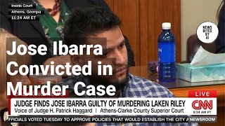 Jose Ibarra Found Guilty in Laken Riley Murder Case [upl. by Ossy]