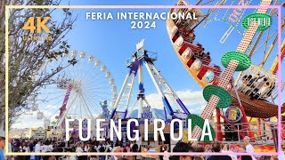 Atracciones Feria de Fuengirola 2024 Feria Internacional de los Pueblos Atracciones [upl. by Bernt]