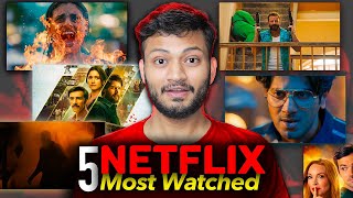 Top 5 Most Watched Movies on Netflix  Netflix Official List  vkexplain [upl. by Meelak]