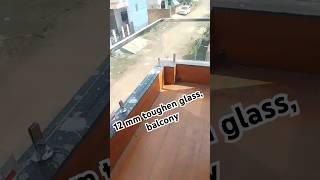 Ss glass balcony design home shortsvideo [upl. by Sucramraj]