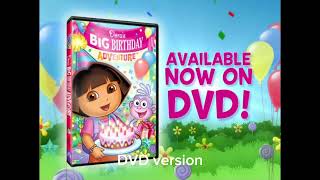 Dora’s Big Birthday Adventure DVD trailer TV vs DVD [upl. by Aselehc]