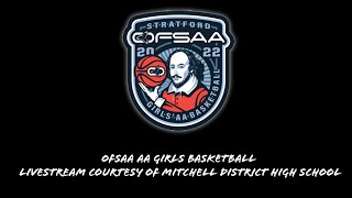 2022 OFSAA AA Girls Basketball  LoEllen Park SS vs École Secondaire Catholique BéatriceDesloges [upl. by Nirda411]