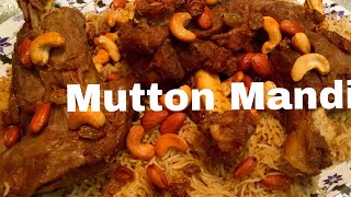 Mutton Mandi Recipe Laham Mandi How to make mutton Mandi [upl. by Llyrpa]