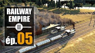 FR Lets play Railway Empire ép 5 gameplay PREVIEW [upl. by Chloette]