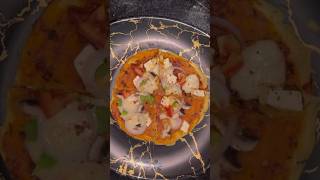 Pizza  yummy pizza  Home made Pizza  moong dal pizza shortsviralshort healthyprotein [upl. by Sneve]