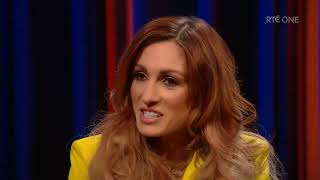 Becky Lynch Irish Professional Wrestler on Tommy Tiernan 2023 [upl. by Elstan]