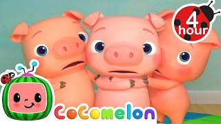 Three Little Pigs🐷🐷🐷  Cocomelon  Nursery Rhymes  Fun Cartoons For Kids [upl. by Faubion646]