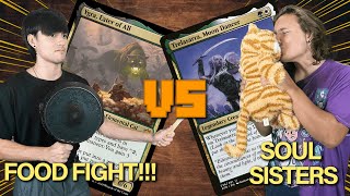 WHATS THE BEST ABZAN DECK IN HIGHLANDER  Food vs Soul Sisters  Canadian Highlander Paper Gameplay [upl. by Adnawed]