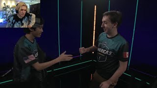 xQc reacts to The Worst Awkward Handshake of All Time [upl. by Kiri]