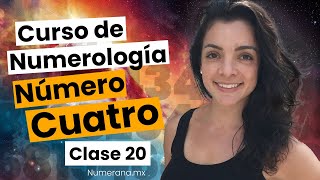 ¿QUÉ significa el NÚMERO 4 para la NÚMEROLOGIA 🌌 Curso de NUMEROLOGÍA [upl. by Hako]